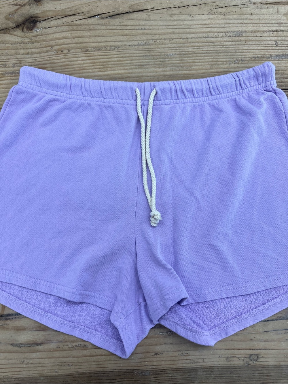 perfectwhitetee Ultraviolet Layla French Shorts